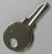 (1) Time Clock Key for Acroprint ATR480, Lathem 400E, Allied AT-4500, AT-2700