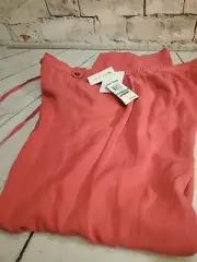 Womens Natural Element Tencel Soft Pants Size 16 Red New