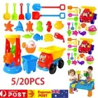 Kids Sandpit Toys Outdoor Beach Sand Pit Table Chair Play Set Children CF