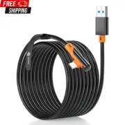 XZXWZX Link Cable 16 FT Compatible with Meta/Oculus Quest 3/Quest 2/1/PICO 4/PSV