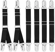 [Leoparts] Thigh Garter Belt Plus Size Y/I Style Unisex Elastic Adjustable Shirt Stays Holder Socks Fastener Suspender