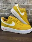NEW Nike Air Force 1 Low 07 SE Yellow Ochre Sail Women DQ7582-700 Size 7.5