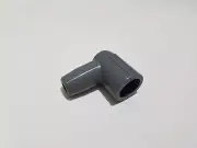 SINGLE MSD Ignition Spark Plug Wire Distributor Socket style Boot Silicone Grey
