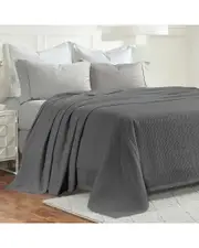 Superior Jena Cotton Textured Chevron Lightweight Woven Blanket