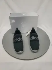 NIB Youth Adidas - Lite Racer Adapt 4.0 - Grey Six & Black - Size 1 Q47208