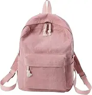[WOFASHPURET] University Tote Bag Corduroy Girls Backpack for School Office Multi-function Anti-theft