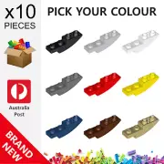 10x Genuine LEGO™ - Slope Curved 4 x 1 Inverted - 13547 New Parts