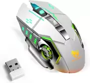 Urbanx Rechargeable Wireless Bluetooth Mouse Multi-Device (Tri-Mode:Bt 5.0/4.0+2
