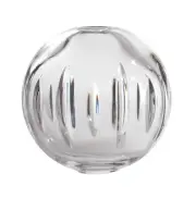 B&P Lamp 4" Clear Crystal Ball, Hand Cut