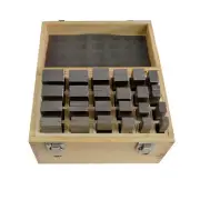 24 Pairs Parallel Steel Gauge Block Set 48 Piece 150mm Length