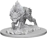 WizKids WK73184 WZK73184 Miniatures Pathfinder Deep Cuts Unpainted Minis Dire Wolf