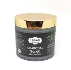 Charcoal Scrub With Walnut shell Almond oil 100Gm