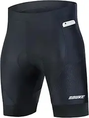 [SoukesportsAU] Men's Cycling Shorts Padded 4D Bike Biking Half Pants Bicycle Riding Quick-Dry Tights with Pocket