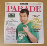 Parade Newspaper Magazine - Adam Sandler - Kate Walsh Grey's Anatomy