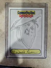 Garbage Pail Kids Flashback Sketch Card 1/1 David Gross 2010