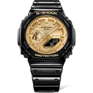 CASIO 卡西歐 G-SHOCK 2100八角金屬光手錶 送禮推薦 GA-2100GB-1A