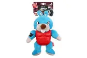 GiGwi Im Hero Armoured Rabbit Plush w/ Squeaker Dog Toy