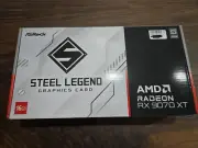 AMD Radeon RX 9070 XT - ASRock Steel Legend - White