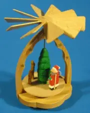 Mini Pyramid Santa Reindeer