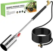 Propane Torch Weed Burner,High Output 2,400,000 BTU with Self Ignition and Flame