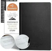 Vertellis Chapters Gift Box Set | 13-Week Self Care Journal | 3-in-1 Gratitude Journal, Inspirational Writing Notebook, Guided Diary with Posters | Daily Reflection Journal for Mindfulness