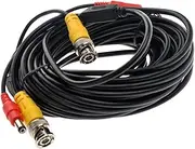 OSALADI 10m Video Power Cable Professional CCTV Extension 2.1mm Dc Connector 20awg Power Cable Hard Plastic Metal Wire Constructi