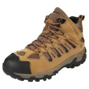 Northside Stimson Ridge Mens Mid Wide Hiking Boots Tan US10.5