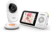 VTech - BM3254 - Baby Monitor Video Clear Plus - Night Light and Lullaby - Display 2.8 Inch - Baby Monitor Audio - Version FR