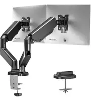 Dual Monitor Stand - Black
