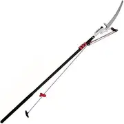 Professional Telescopic Tree Pruner Telescopic Pole Saw 6M/20FT, Long Reach Tree Pruner Lopper with SK5 Cutting Blade for Bush Branches