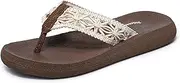 [Skechers] Women's Asana-Ocean Breezer Flip-Flop