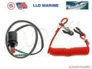 Kill Stop Switch Safety Lanyard for Suzuki Outboard 37830-89E03 37830-89E04