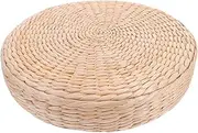Elegant Floor Cushion Straw Tatami Pillow for Zen Meditation Home Decor