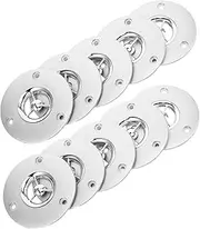 Kisangel 10pcs Round Tweeter Protector 73mm Tweeter Grill Panel High-Frequency Speaker Cover Audio Loudspeaker Shield for Car Speaker System