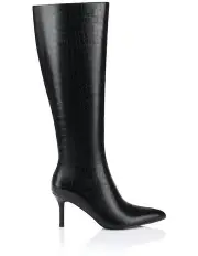 [VERALI] Bessie Tall Boots in Black