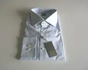 Ike Behar Regular Fit Mini Check Men’s Dress Shirt Water Mill 16|34-35 $265 NWT