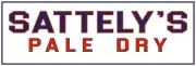 Sattely's Pale Dry Ginger Ale NEW Sign 12x36" USA STEEL XL Size - 4 lbs