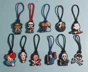 Paracord Handmade Zipper Pull HORROR THEMED- Beetlejuice/ Pennywise + 11 options