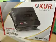 NEW OKUR 4000w OFR4000.4D Full Range Class D 4 Channel Car Amplifier Compact