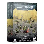 Warhammer 40K Orks Runtherd and Gretchin 50-16