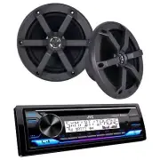 JVC KD-PKT92MBS JVC KD-T92MBS Single DIN CD Player Bluetooth USB AUX AM/FM Stere
