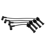 4 Pcs Ignition Plug Wire HT Lead Coil Set for for Focus 1.6 TI 1.6 1.4 1.6 16V 1.4 PROSPARK for Spa black