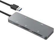 5 in 1 Multi Memory Card Reader OTG Adapter Supports SD/TF/MS//XD Card Reader for Computer PC Laptop