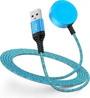 Wireless Charger Smartwatch Charging Cable for Samsung Galaxy Watch 7/Ultra/6/6 Classic, Charging Station for Galaxy Watch 5/5 Pro/4/4 Classic/3/Active 2/1, Samsung Watch Charger Magnetic with 1 m USB