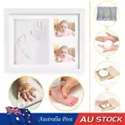 Baby Hand Foot Print Clay Cast Kit Picture Frame Christening/Baby Shower Gift