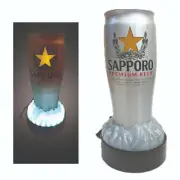 Sapporo Beer Can LED Bar Light Lamp 12v Powered + ON/OFF Switch 33cm BNIB