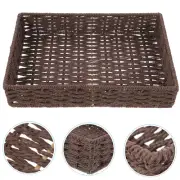 Picnic Hamper Fruit Basket Woven Plant Basket Woven Storage Baskets