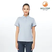 在飛比找蝦皮商城優惠-【Hilltop 山頂鳥】女款抗菌吸濕快乾抗UV POLO衫