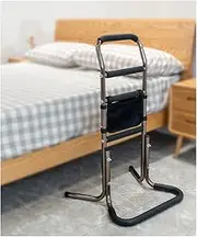 Mobility Standing Aid Rail, Adjustable Standing Mobility Aid, Mobility & Daily Living Aids with Storage Pocket Elderly Fall Prevention Toilet Assistance Devices Stander CouchCane