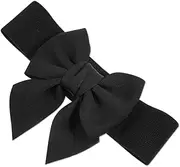 [VALICLUD] Wide Elastic Belt for Women Sash Belt with Excellent Elasticity Comfortable Stretch for Dresses Trench Coats Replacement for Stylish Outfits